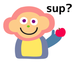 Daily life of animal and a fairy. (E) sticker #6438396