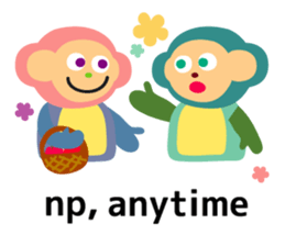 Daily life of animal and a fairy. (E) sticker #6438397