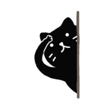 Daily lives of black cat (Eng ver.) sticker #6439003