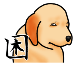 Luckey of the Labrador retriever sticker #6439123