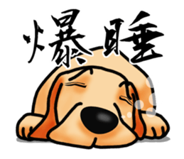 Luckey of the Labrador retriever sticker #6439140