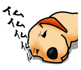 Luckey of the Labrador retriever sticker #6439152