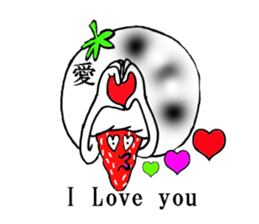 Pretty sticker of strawberry daifuku sticker #6439369
