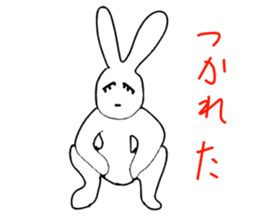 rabbitrin4 sticker #6439475