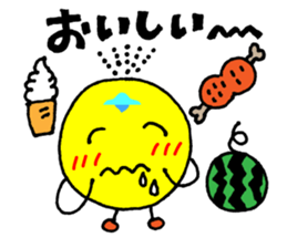 Fairy of fireworks KawatamadontaKun sticker #6440196