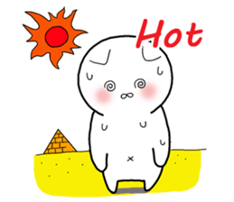 A negative cat (English ver.) sticker #6440202