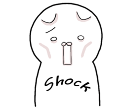 A negative cat (English ver.) sticker #6440203