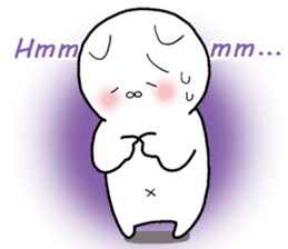 A negative cat (English ver.) sticker #6440205