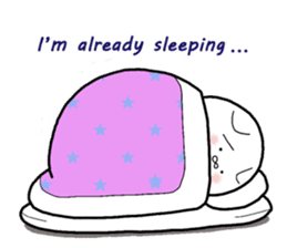 A negative cat (English ver.) sticker #6440218