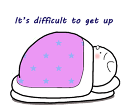 A negative cat (English ver.) sticker #6440219