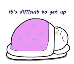 A negative cat (English ver.) sticker #6440219