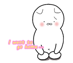 A negative cat (English ver.) sticker #6440220