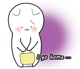 A negative cat (English ver.) sticker #6440221