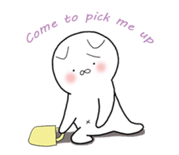 A negative cat (English ver.) sticker #6440222