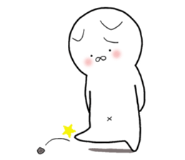 A negative cat (English ver.) sticker #6440229