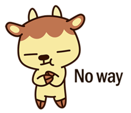 Small-Pudding-Cow sticker #6440577