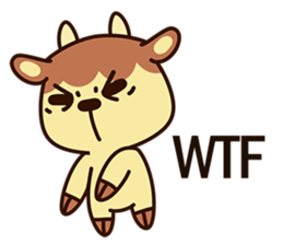 Small-Pudding-Cow sticker #6440579