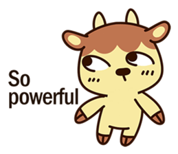 Small-Pudding-Cow sticker #6440595