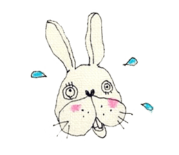 Life of a mini of rabbit sticker #6440602