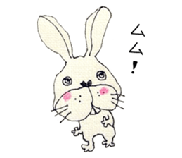 Life of a mini of rabbit sticker #6440603