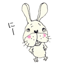 Life of a mini of rabbit sticker #6440607