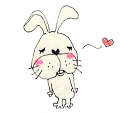 Life of a mini of rabbit sticker #6440613