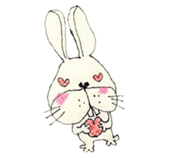 Life of a mini of rabbit sticker #6440614