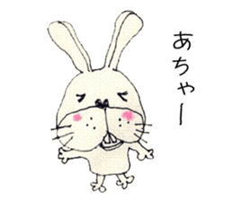 Life of a mini of rabbit sticker #6440615