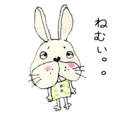 Life of a mini of rabbit sticker #6440616