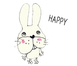 Life of a mini of rabbit sticker #6440617