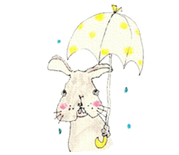 Life of a mini of rabbit sticker #6440621