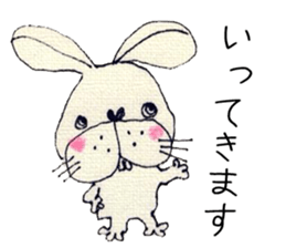 Life of a mini of rabbit sticker #6440628