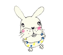 Life of a mini of rabbit sticker #6440632
