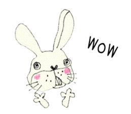 Life of a mini of rabbit sticker #6440633