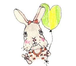 Life of a mini of rabbit sticker #6440635