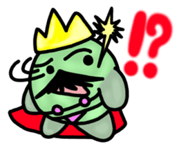 Dressing favorite king of beans sticker #6440807