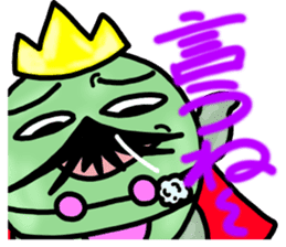 Dressing favorite king of beans sticker #6440812