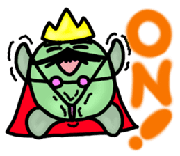 Dressing favorite king of beans sticker #6440820