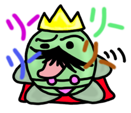 Dressing favorite king of beans sticker #6440839