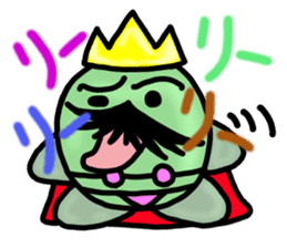 Dressing favorite king of beans sticker #6440839