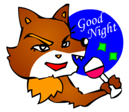 Handsome Annoying Animal 1(English) sticker #6440961