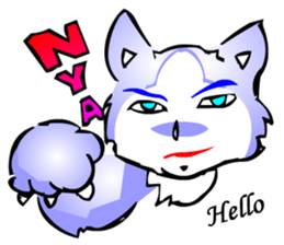 Handsome Annoying Animal 1(English) sticker #6440964