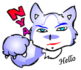 Handsome Annoying Animal 1(English) sticker #6440964