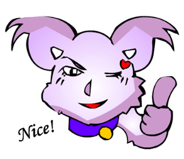 Handsome Annoying Animal 1(English) sticker #6440965