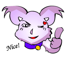 Handsome Annoying Animal 1(English) sticker #6440965