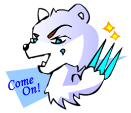 Handsome Annoying Animal 1(English) sticker #6440966