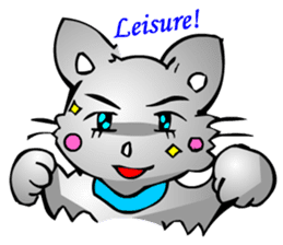 Handsome Annoying Animal 1(English) sticker #6440979