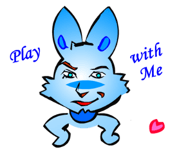 Handsome Annoying Animal 1(English) sticker #6440984