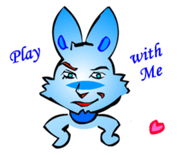 Handsome Annoying Animal 1(English) sticker #6440984