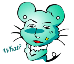 Handsome Annoying Animal 1(English) sticker #6440985